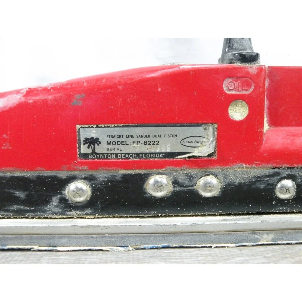 Florida Pneumatic FP-B222 Straight Line Dual Piston Air Sander Handheld Tool‎